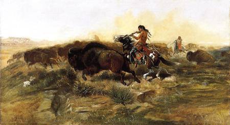 Wild Mead for Wild Men 1890 by Charles M Russell Oil Painting reproduction
