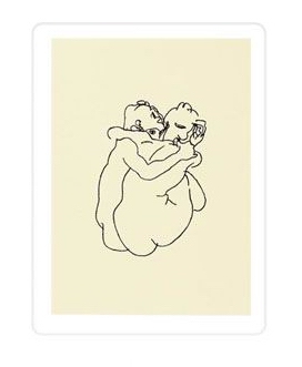 Couple d' Amants by Egon Scheile Oil Painting reproduction