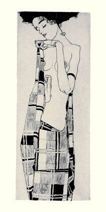Gerti Schiele  by Egon Scheile Oil Painting reproduction