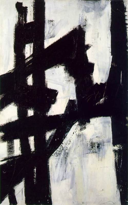 New York, N.Y.  1953  by Franz Kline Oil Painting reproduction