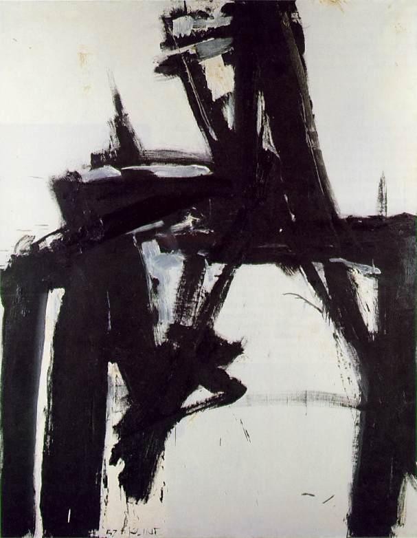 Untitled  1957  by Franz Kline Oil Painting reproduction