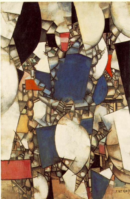 Two Women Holding Flowers, 1954  by Fernand Leger Oil Painting reproduction