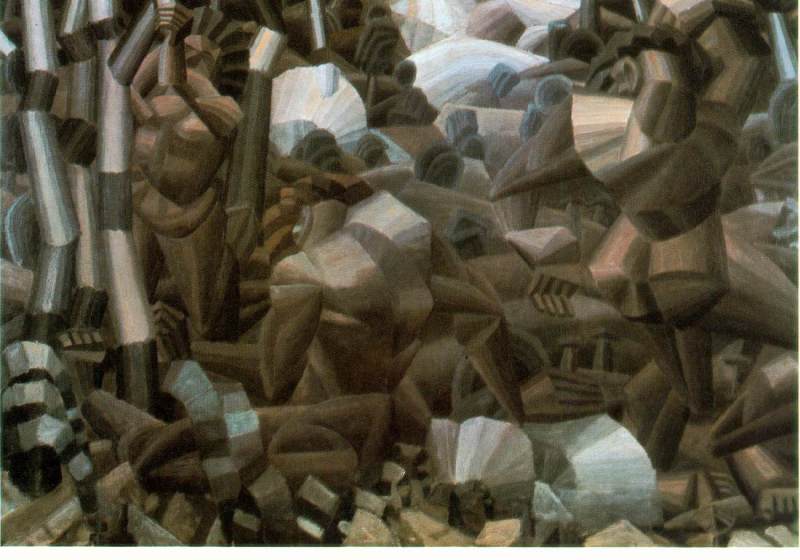 Nudes in the Forest  1909-1910 by Fernand Leger Oil Painting reproduction
