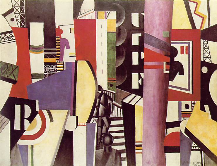 The City  1919 by Fernand Leger Oil Painting reproduction