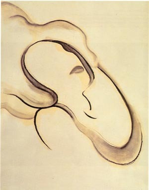 ABSTRACTION IX by Georgia O'Keeffe Oil Painting reproduction