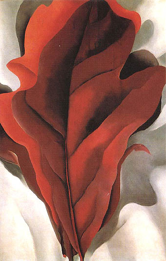 Lake George, Autumn  by Georgia O'Keeffe Oil Painting reproduction