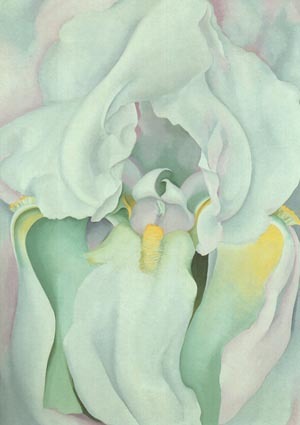 Light Iris  by Georgia O'Keeffe Oil Painting reproduction
