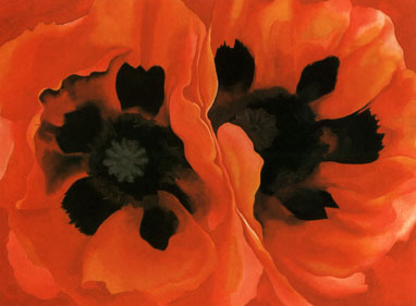 Oriental Poppies 1928 by Georgia O'Keeffe Oil Painting reproduction