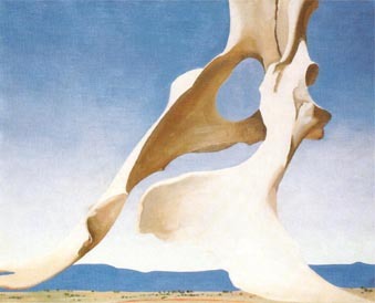 Pelvis With the Distance 1943 by Georgia O'Keeffe Oil Painting reproduction