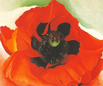 Poppy 1927 by Georgia O'Keeffe Oil Painting reproduction