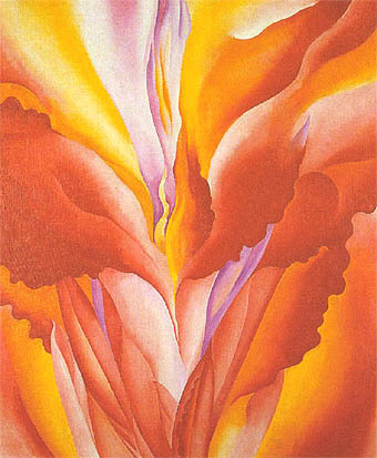 Red Canna 1923 by Georgia O'Keeffe Oil Painting reproduction