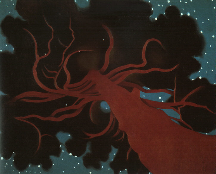 The Lawrence Tree by Georgia O'Keeffe Oil Painting reproduction