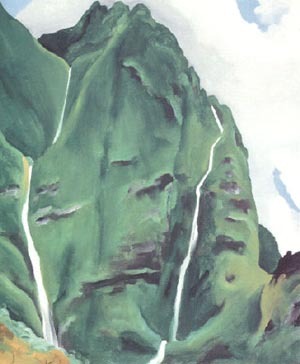Waterfall 1939 by Georgia O'Keeffe Oil Painting reproduction