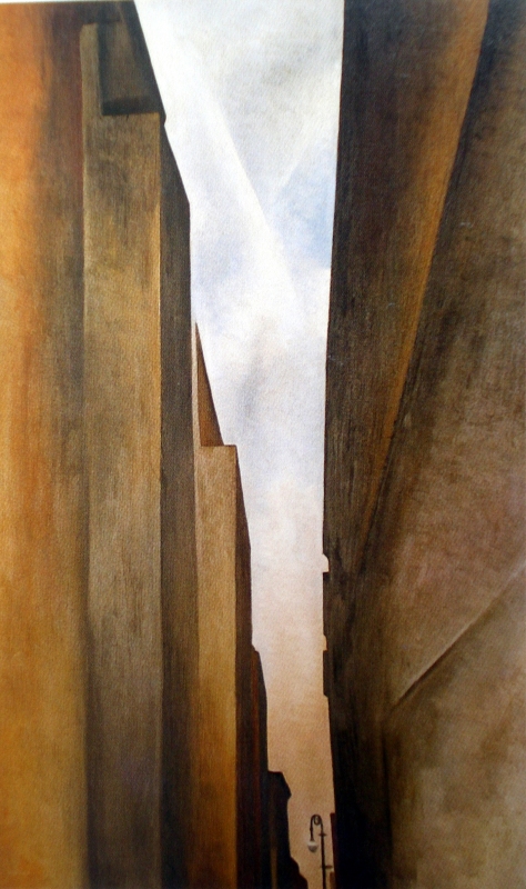 Street,New York l,1926 by Georgia O'Keeffe Oil Painting reproduction