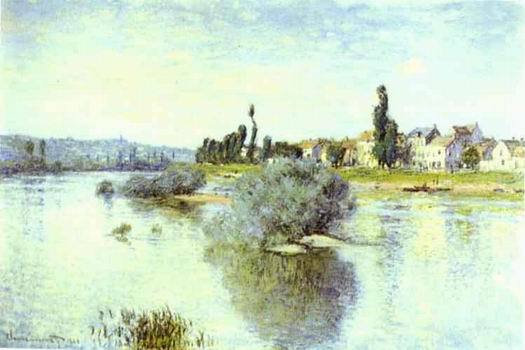 Lavacourt. 1880 by   Claude Monet Oil Painting reproduction