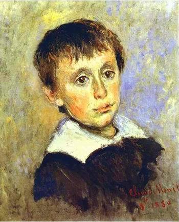 Portrait of Jean Monet. 1880 by  Claude Monet Oil Painting reproduction