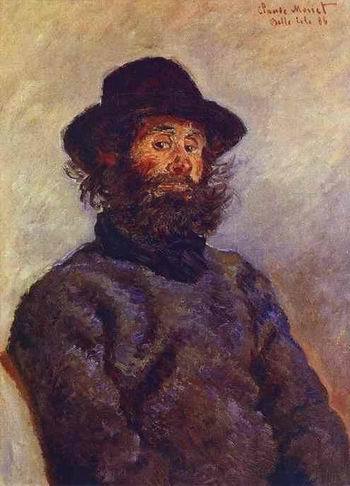 Portrait of Poly, the Fisherman from Belle-Ile. 1886 by  Claude Monet Oil Painting reproduction