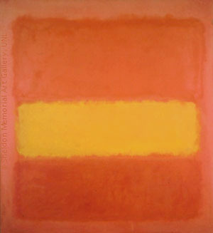 Yellow Band 1956 by Mark Rothko Oil Painting reproduction