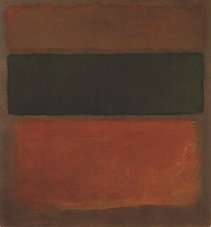 No.10 Black Sienna On Dark Wine 1963 by Mark Rothko Oil Painting reproduction