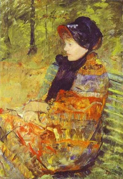 Profile Portrait of Lydia Cassatt (the Artist's Sister). 1880   by Mary Cassatt Oil Painting reproduction