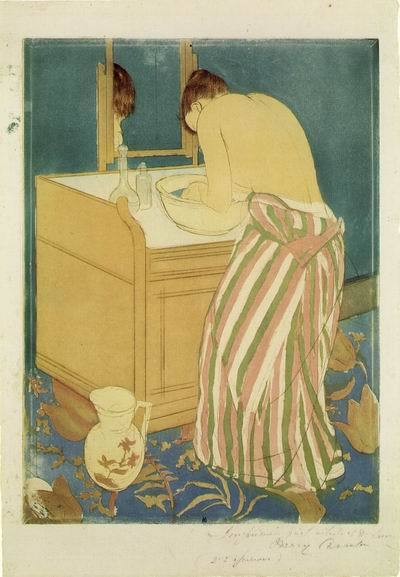 The Bath  by Mary Cassatt Oil Painting reproduction