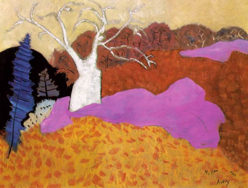 Autumn by Milton Avery Oil Painting reproduction
