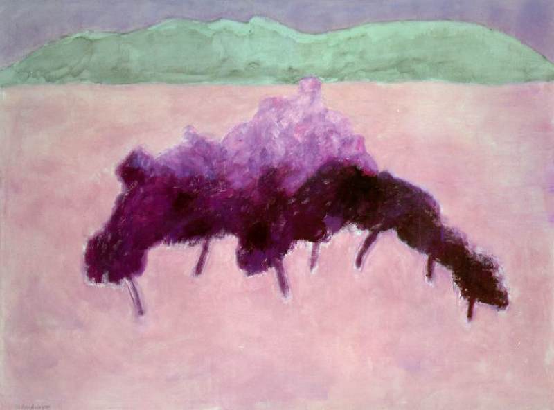 Spring orchard   by Milton Avery Oil Painting reproduction