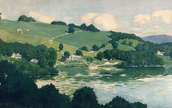 the Milton Avery landscape  by Milton Avery Oil Painting reproduction