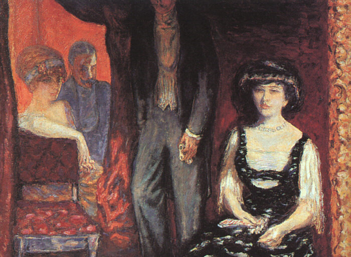 The Loge, 1908   by Pierre Bonnard Oil Painting reproduction