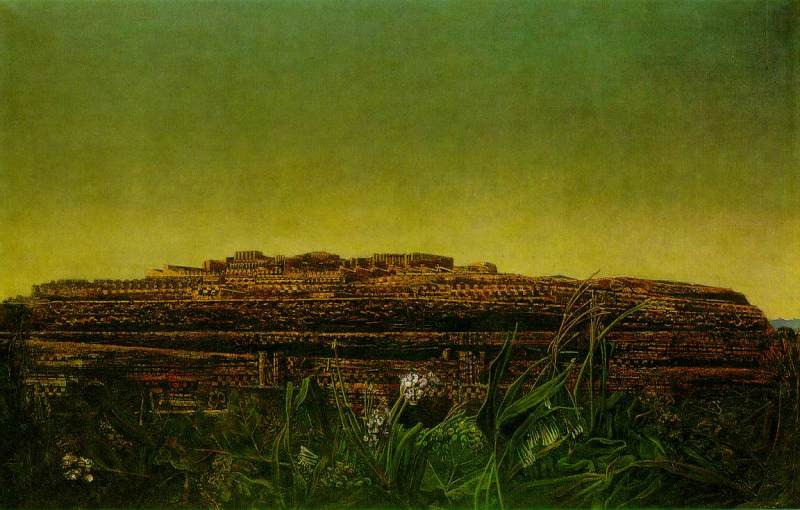 The Entire City 1933  by Max Ernst Oil Painting reproduction  by Max Ernst Oil Painting reproduction