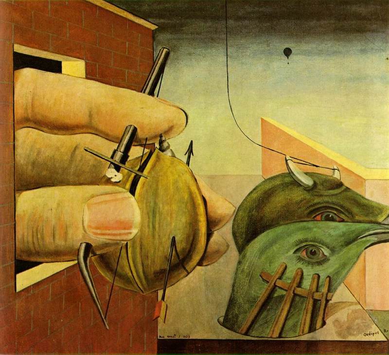 Oedipus Rex  1922   by Max Ernst Oil Painting reproduction