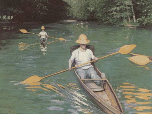 Scolls  by Gustave Caillebotte  Oil Painting reproduction