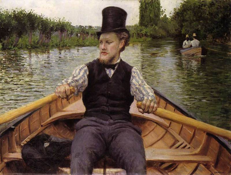 Boating Party 1877-78  by Gustave Caillebotte  Oil Painting reproduction