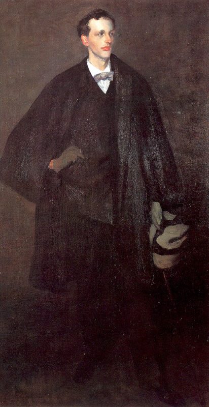 Portrait of Charles FitzGerald   1903  by William Glackens Oil Painting reproduction