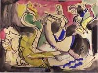 hansh22  by Hans Hofmann Oil Painting reproduction
