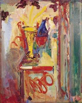 hansh25  by Hans Hofmann Oil Painting reproduction