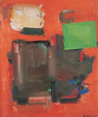 hansh27  by Hans Hofmann Oil Painting reproduction