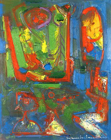 Asklepios, 1947  by Hans Hofmann Oil Painting reproduction
