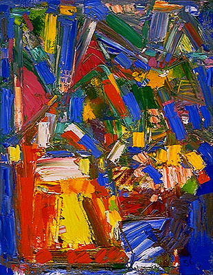 hansh5  by Hans Hofmann Oil Painting reproduction
