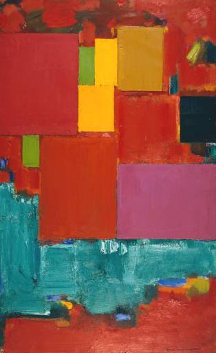 Purchased 1981  by Hans Hofmann Oil Painting reproduction