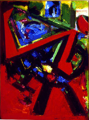 Red Flight, 1953  by Hans Hofmann Oil Painting reproduction