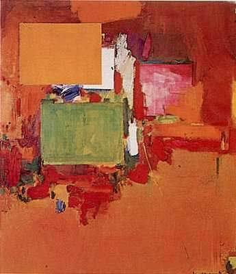 Song of the Nightingale  by Hans Hofmann Oil Painting reproduction