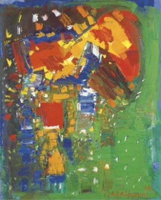 Stardust  by Hans Hofmann Oil Painting reproduction