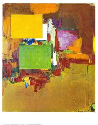 Was Wrong by Hans Hofmann Oil Painting reproduction