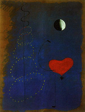 Dancers, 1925  by Joan Miro Oil Painting reproduction
