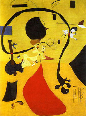 Dutch Interior III, 1928 by Joan Miro Oil Painting reproduction