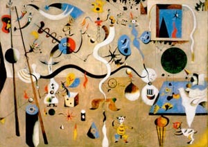 Harlequin's Carnival 1924-5  by Joan Miro Oil Painting reproduction