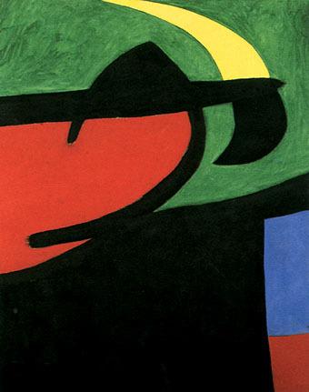 Catalan Peasant in the Moonlight 1968  by Joan Miro Oil Painting reproduction