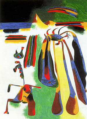Catalan Peasant Resting, 1936  by Joan Miro Oil Painting reproduction