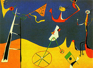 Circus, 1934  by Joan Miro Oil Painting reproduction